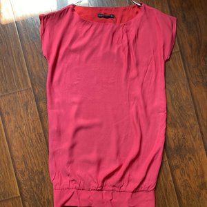 Zara Woman Red Dress